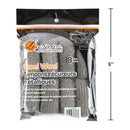 Luciano 8 piezas Lana de acero, bolso estampado