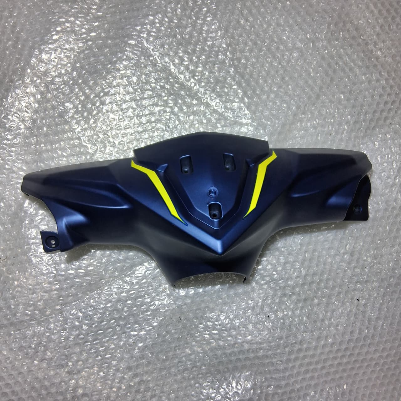 Covertor delantero del manubrio azul con calcomania (K-BLADE125)