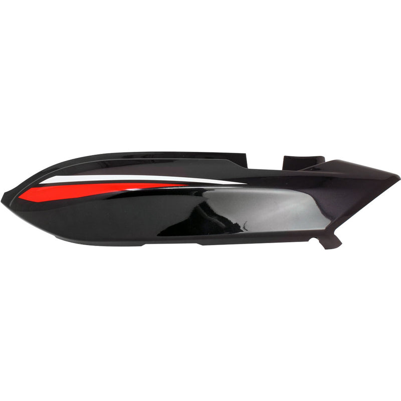 Covertor lateral trasero izquierdo negro con calcomanias (RKG150)