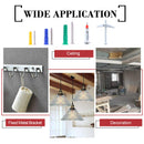 (100 Piezas) Kit de tornillos, anclajes y pernos