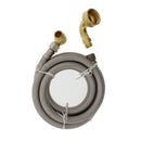 Kit de conexión con tubo de abasto de acero inoxidable de 72" para dishwasher