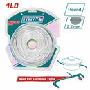 Nylon circular para desmalezadora (Guira) 2mm 1lb. Apto para TSTLI20018 TSTLI202521 UTSTLI202521