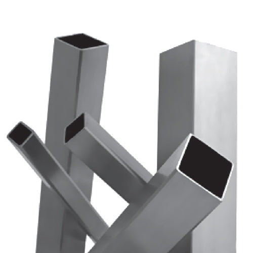 TUBO CUADRADO SATINADO 3/4" X 1.5 mm  ACERO INOX 304. 6MTS