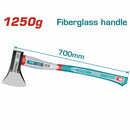 Hacha de Mano 1250g. Tratamiento térmico. Acero al carbono