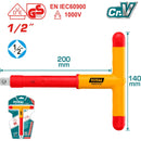 Llave Aislada De Mango En T Para Socket 1/2"