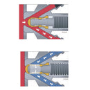 Aseptic sample valve 1"   316L. 3A sanitary Clamp tipe.