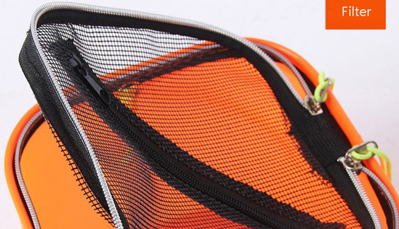 Balde plegable multifuncional para pesca