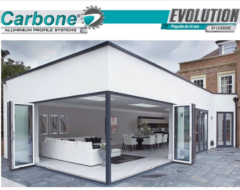 Riel Inferior de sobre poner. Sistema Plegable Europa. Color Gris Raton