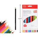 Lápices de colores de pintar de 16 piezas, caja de ventana