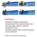 Antorcha Tig WP 26 cabeza rigida c/Swich remoto.Cuerpo ergonomico estilo europeo.Dinse 35mm6 mts