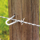 Clavos Grapas U galvanizada de 3.8mm x32 mm. para alambre de puas (Bolsa de 1kg. / 2.2lbs)