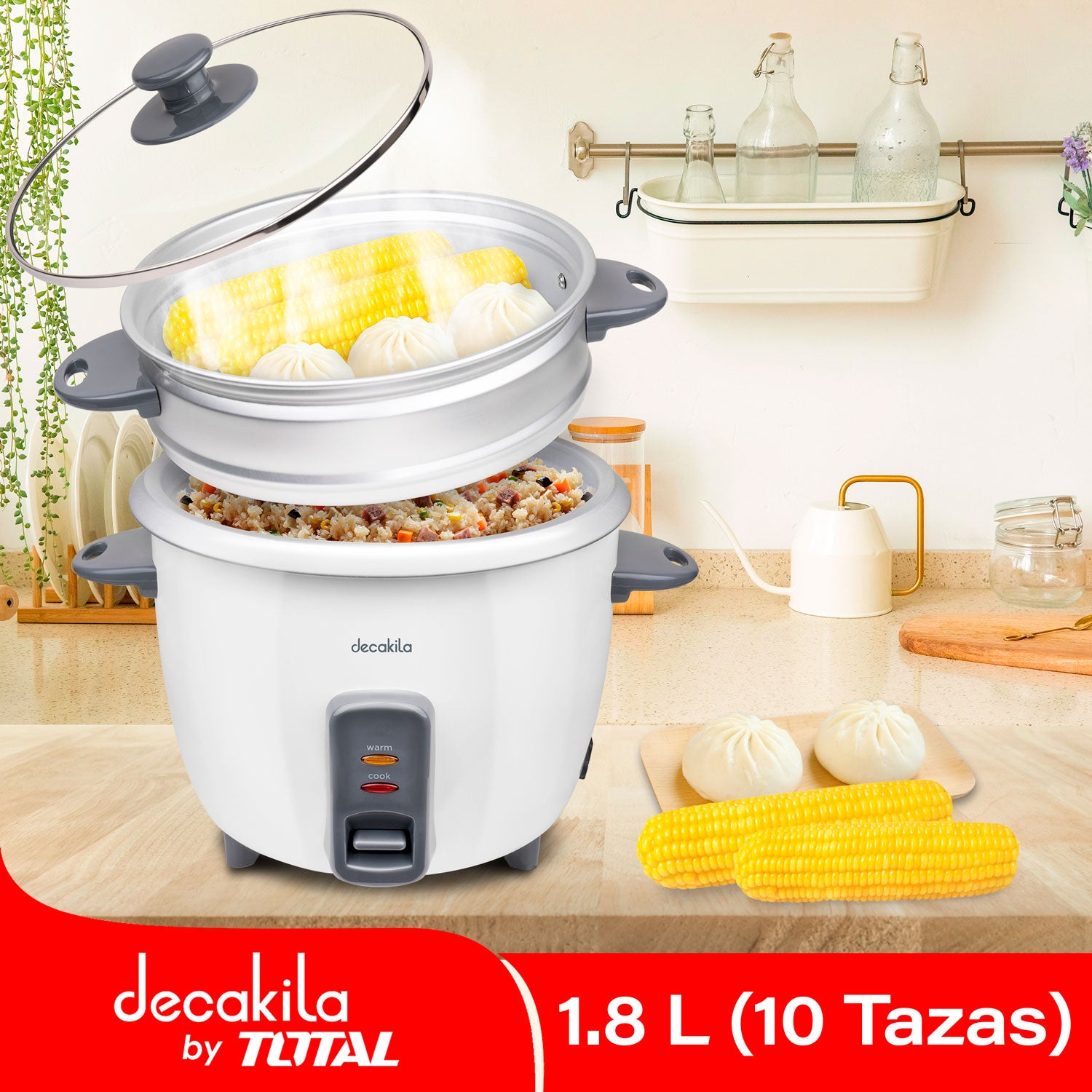 Arrocera de 1.8L 700W