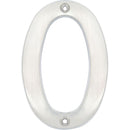 Numero 0 slim 4" cromo satinado Lock