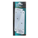 (Par) Bisagras heavy duty de correa de 8" galvanizada