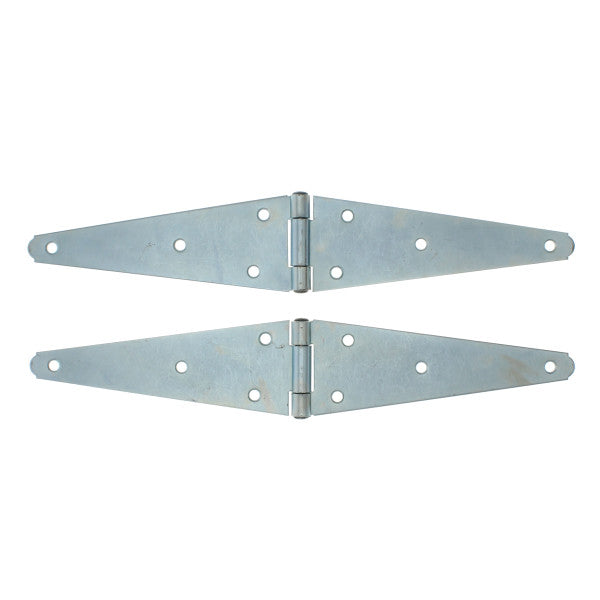 (Par) Bisagras heavy duty de correa de 8" galvanizada