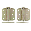 (Par) Bisagras de cromato de zinc ajustables de resorte