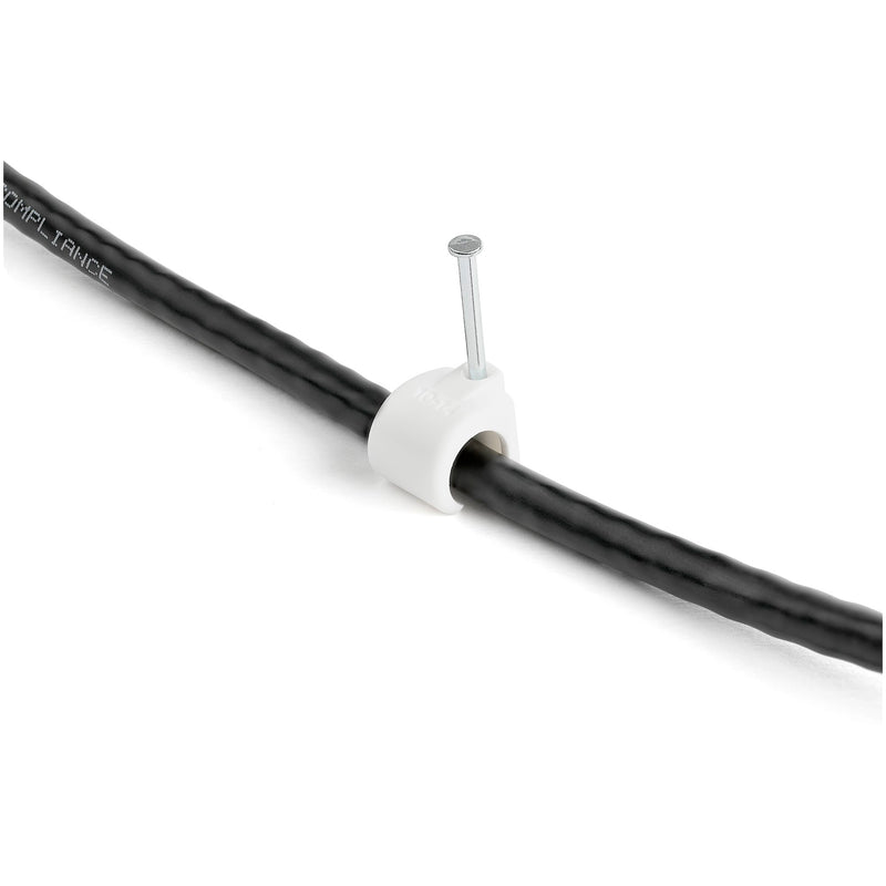 (85 piezas) Kit surtido de clips para cables