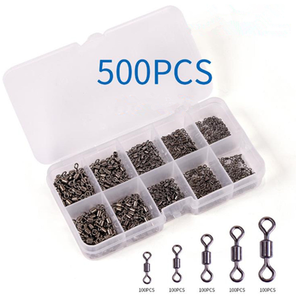 Conector Linea anzuelo señuelo pesca 500Pzas