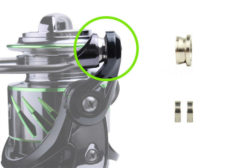 Carrete de pesca 1000 CNC Spinning 9+1BB