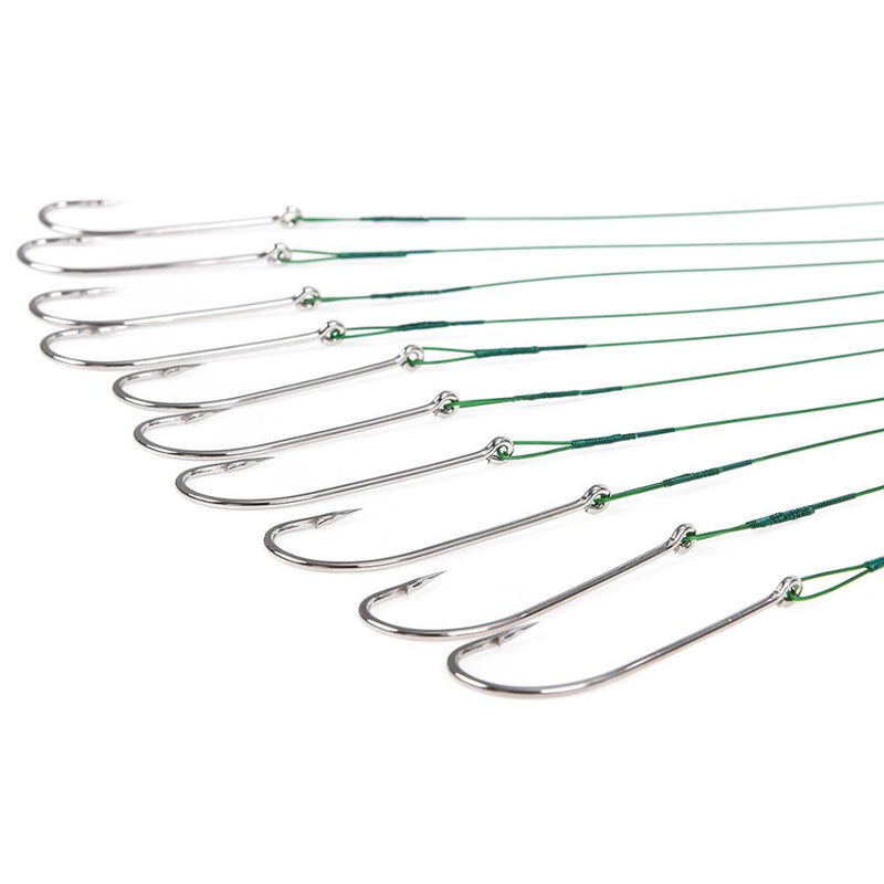 Anzuelo linea rígida metálica anti mordida