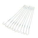 Anzuelo linea rígida metálica anti mordida