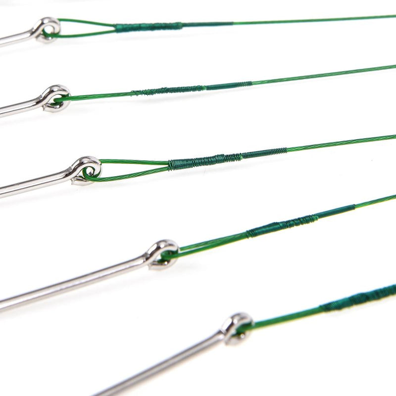 Anzuelo linea rígida metálica anti mordida