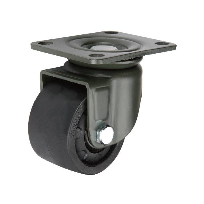 Rueda Giratoria Serie Pesada Kingkong Mini 2 1/2" 63 Mm Capacidad Rueda 550Kg Poliamida Negra PA