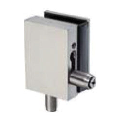 Pin a piso y a 4B sist. 8900A inf. izq (L) . inox304macizo. Vidrio 10-12mm req saques. Satinado