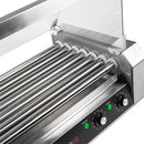 Grill De Hotdog Rotatorio 950W 110V 50/60Hz. Con Vitrina Dimens: 23" (Wide) X 13" (Deep)(1 Año)