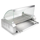 Grill De Hotdog Rotatorio 950W 110V 50/60Hz. Con Vitrina Dimens: 23" (Wide) X 13" (Deep)(1 Año)