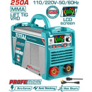 Máquina de Soldar Inverter Heavy Duty Calidad Profesional 60% Ciclo de Trabajo. 250A.