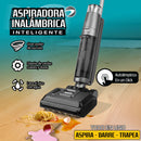 Trapeador fregona Mopa Aspiradora electrica inteligente inalámbrica recargable, Mopea y aspira, agua, seco y húmedo 200W batería 4000 mAh función de autolimpieza, secado y electrolisis