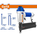 Pistola de clavo y grapa neumática 2 en 1. Carga hasta 100 pzas. Medidas de clavos: 15-50mm.