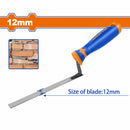 Paleta de Punta para Albañil 12mm Espesor: 1. 2mm Mango Plástico. Ideal para relleno entre Ladrillos.