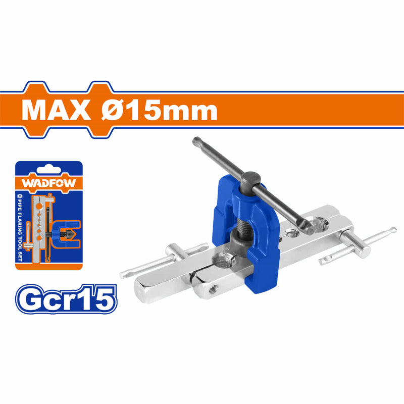 Avellanador Abocinadora Profesional de 6-15mm. Placa de Acero Cromado. Expansor de tubería.