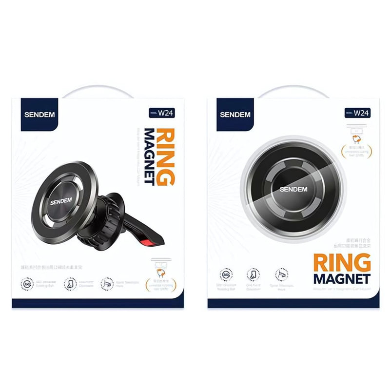 Soporte Magnético de Celular para auto. Rotación 360°. Soporte de teléfono móvil para carro.