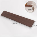 Repisa de pared. Estantería flotante.  Tablilla de 30 x 120cm. Color chocolate.