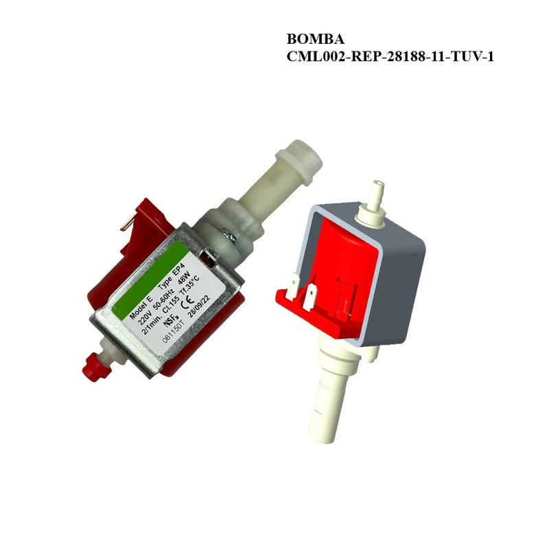 Bomba conjunto de bomba, repuesto maquina de café CML002
