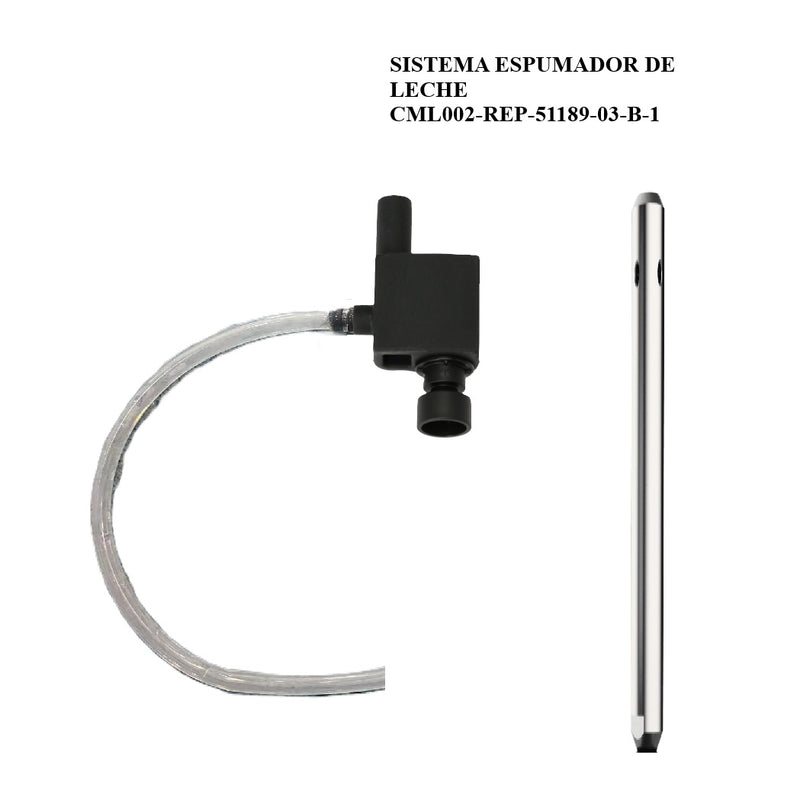 Sistema de Espuma de leche, repuesto maquina de café CML002