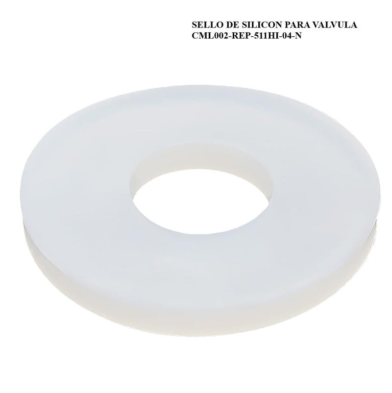 Sello de silicón para valvula, repuesto maquina de café CML002