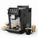 Máquina de Café Automática profesional de uso Comercial. Café en granos y molido. Cafetera con sistema de control inteligente, 20 Bar. Pantalla táctil.