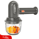 Batidora de mano Inalámbrica 25W. Cargador tipo C 3.7V. 3 Velocidades. Cable USB tipo Samsung. Incluye accesorios.