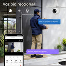 Cámara de Seguridad WiFi 360° Tipo Bombillo Socket con Visión Nocturna. Cámara de Videovigilancia con Detección de Movimiento y Luz LED Integrada.