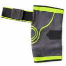Codera Elástica con Velcro para Entrenamiento, Lesiones y Uso Diario. Soporte de Codo Deportivo con Compresión Ajustable.