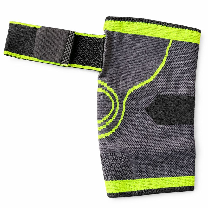 Codera Elástica con Velcro para Entrenamiento, Lesiones y Uso Diario. Soporte de Codo Deportivo con Compresión Ajustable.