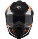 Cascos Stealth Concept Brillante Blanco/Naranja