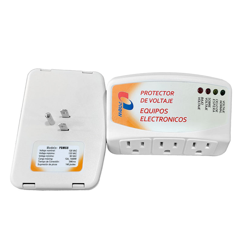 Protector de Voltaje 120Volt - 50/60Hz corriente 15A