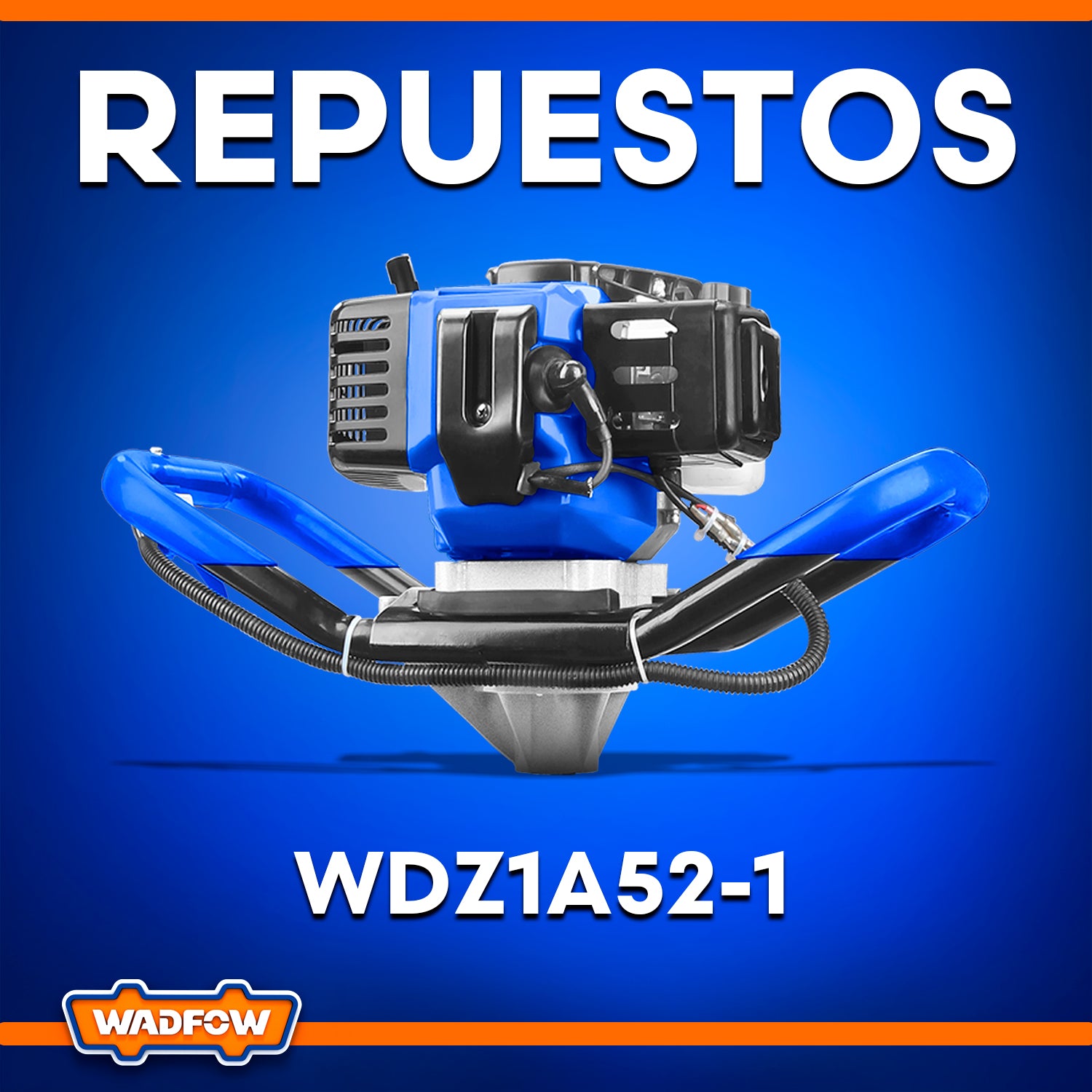 Repuestos de Ahoyadora Pilotera 52cc 1.4Kw 8000/min WDZ1A52-1