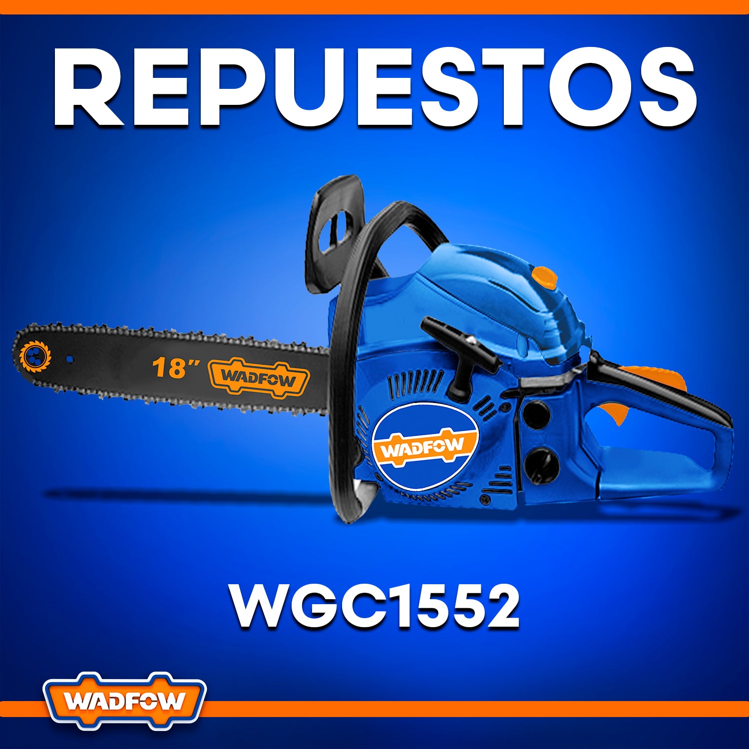 Repuestos de Motosierra 46 cc de 18" WGC1552