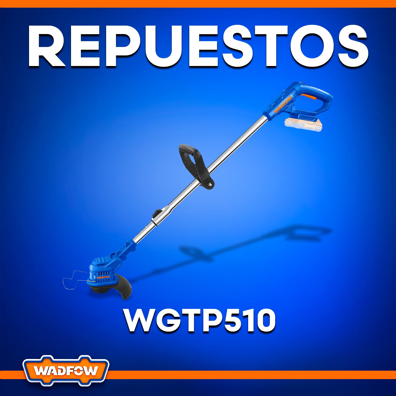 Repuestos de Desmalezadora de Hierba Inalámbrica 20V. WGTP510